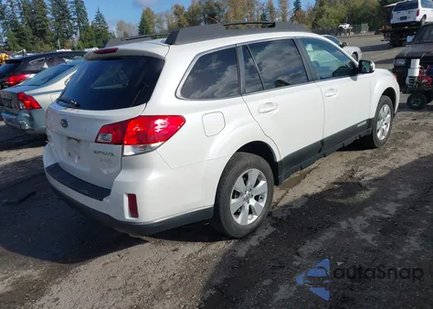 2012 Subaru Outback 2.5I Premium из США, поврежденный, VIN 4S4BRBGC1C3301689